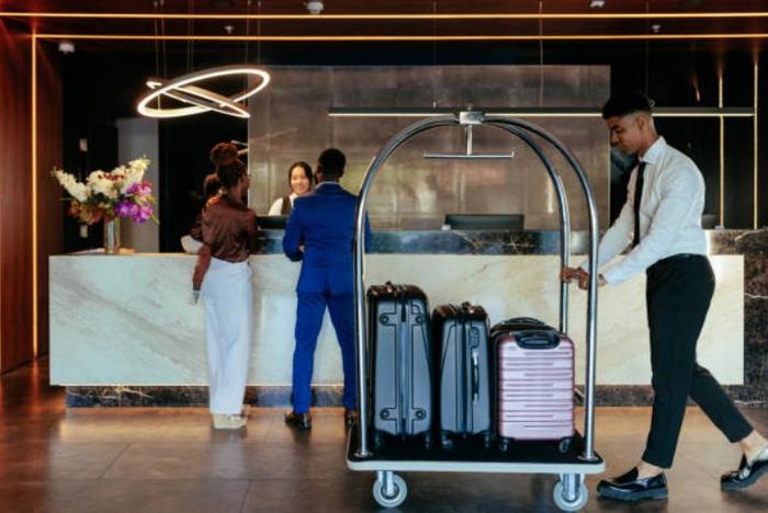 Hotel hospitality workers