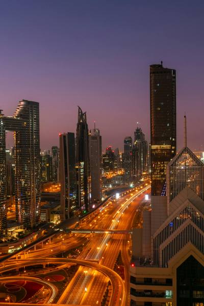 Dubai UAE skyline